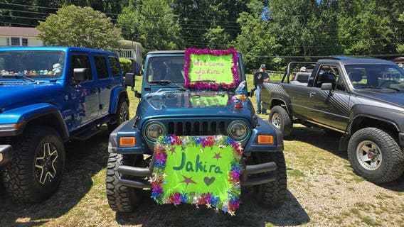 Final Ride, Forever Love: Jeepers rally for terminally-ill Georgia woman
