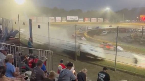 Senoia Raceway crash: Witness describes what happened