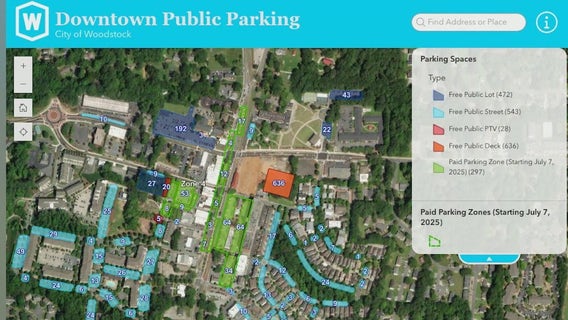 Paid parking in Woodstock to begin July 7, city officials say