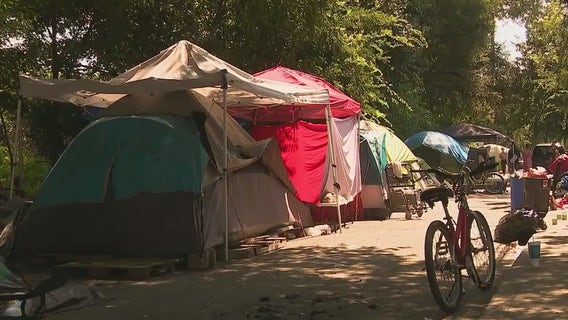 Old Wheat Street encampment: People challenge city's decommission plan