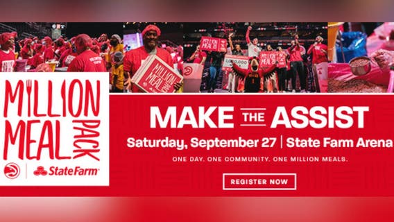 Atlanta Hawks, State Farm Arena need 5K volunteers for Million Meal Pack