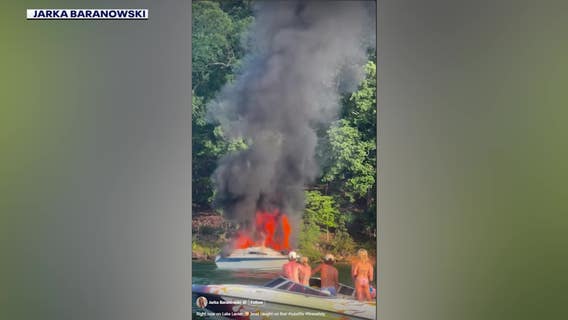 Lake Lanier boat explosion: Fast response by Hall County FD