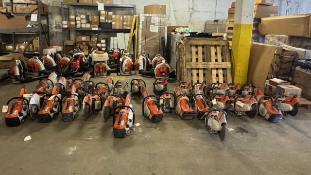 Massive lawn equipment theft uncovered in Tucker: over 100 items recovered