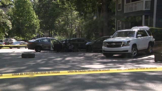 Gunfire erupts in vehicle along Pirkle Road: 1 injured