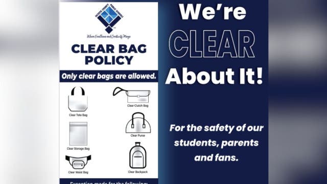 New clear bag policy at Fayette County schools' athletic events