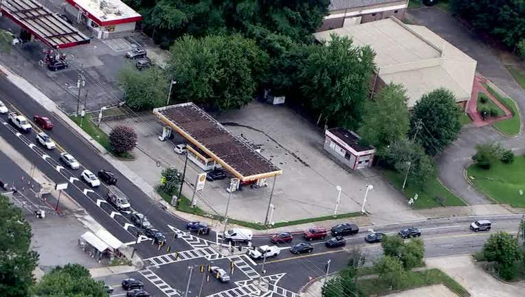 The Shell gas station along Memorial Drive at Maynard Terrace SE in Atlanta on July 24, 2025.