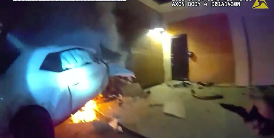 WATCH: Atlanta police pull passenger from fiery wreckage