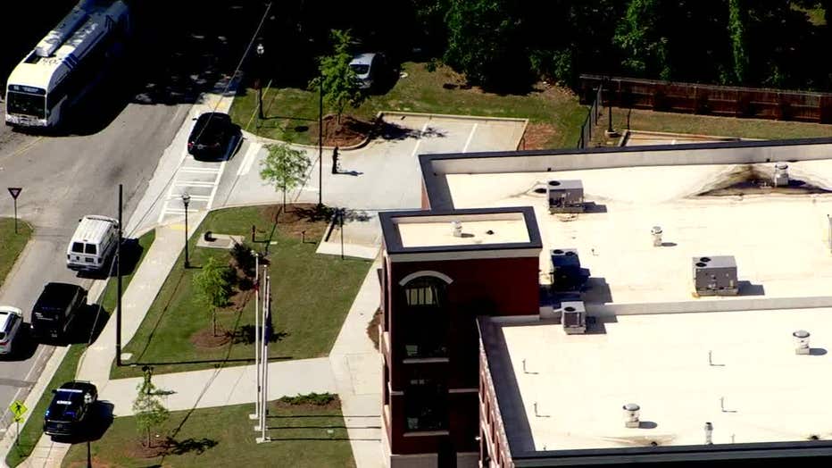 A man was shot outside a DeKalb County fire station located along Columbia Drive on July 25, 2025.