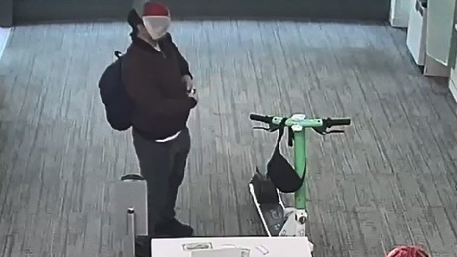 Investigators say this man is wanted for robbing the PNC Bank in Atlanta on July 15, 2025.