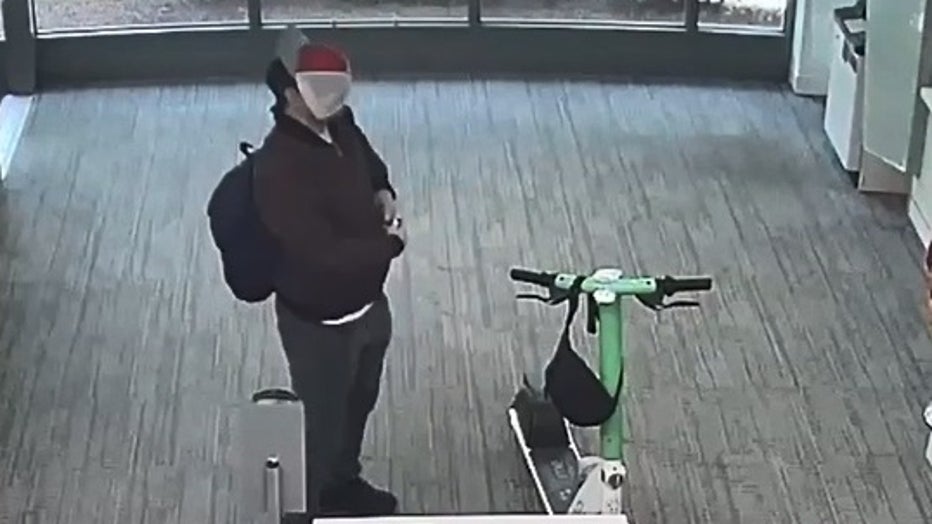 Investigators say this man is wanted for robbing the PNC Bank in Atlanta on July 15, 2025.