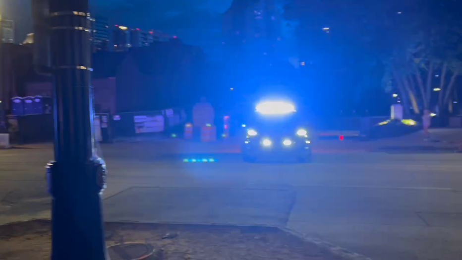Atlanta Police responded to a shooting in the 1300 block of Peachtree Street NW in Midtown Atlanta on July 17, 2025.