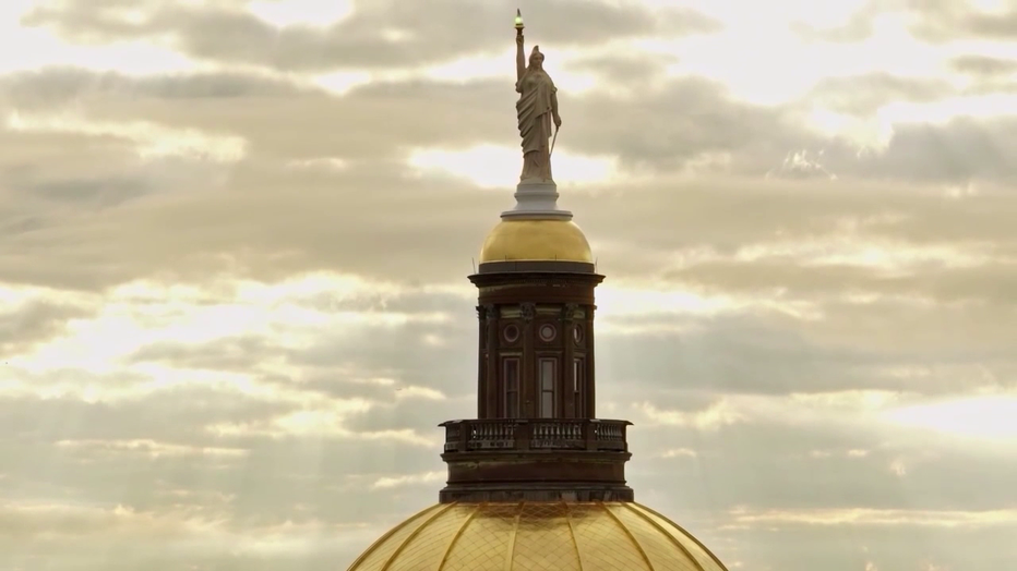 The Gold Dome in downtown Atlanta