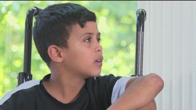 Boy from Gaza comes to Atlanta, begins treatment after losing legs in airstrike
