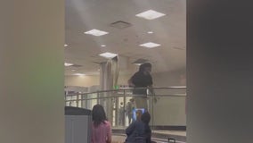 Ceiling leak briefly closes checkpoint at Atlanta airport