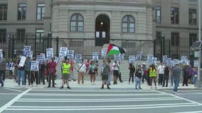 Protesters rally at Georgia Capitol against National Guard helping ICE