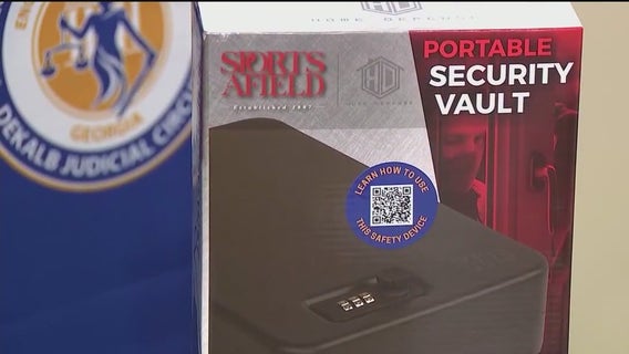 DeKalb County DA distributes free gun safes after tragic child shooting