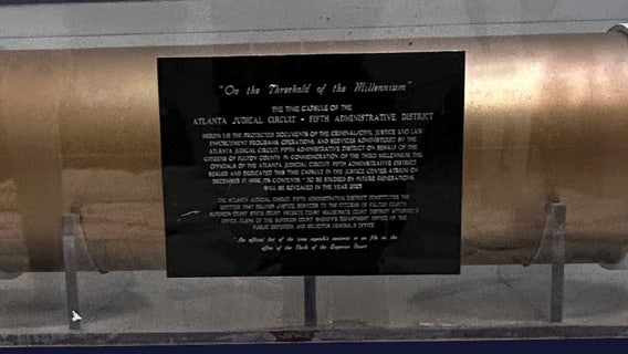 25-year-old time capsule to be opened in Fulton County