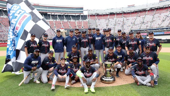 MLB Speedway Classic in pictures: From rain delay to Braves win