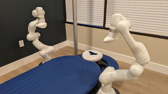 Buckhead wellness center includes AI robotic massage experience