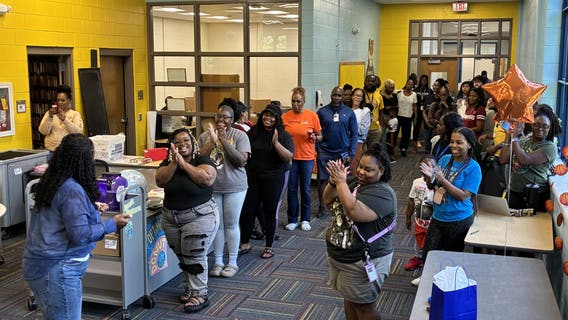 Atlanta teachers surprised with classroom supply shopping spree