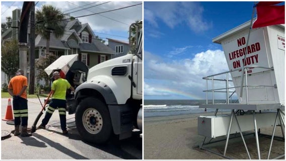 Tybee Island, coastal Georgia getting ready for Hurricane Erin impacts