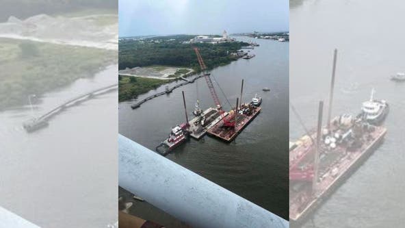 Talmadge Memorial Bridge deemed structurally sound after crane hit