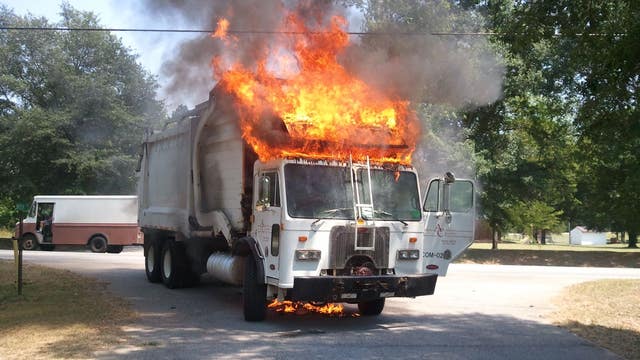 Athens police warning about dangers of throwing away batteries