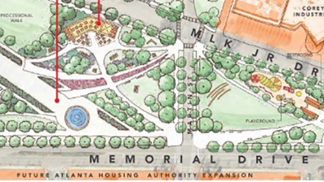 Atlanta launches design phase for 8.5-acre Memorial Drive Greenway