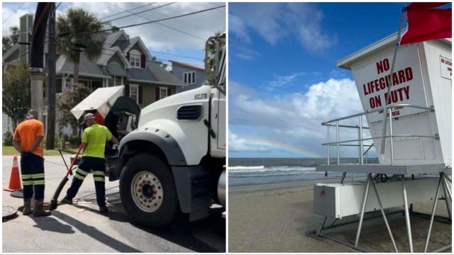 Tybee Island, coastal Georgia getting ready for Hurricane Erin impacts