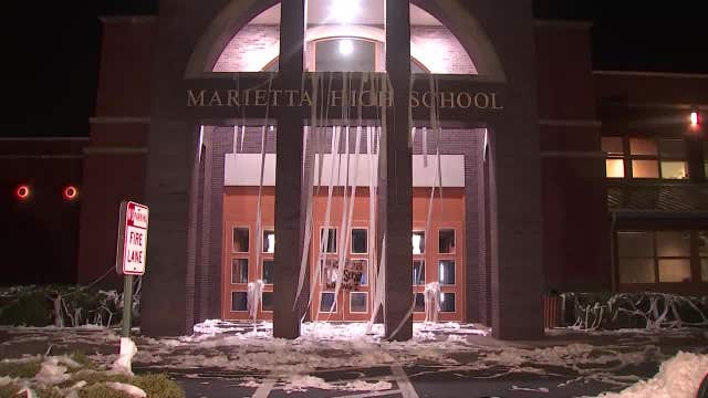 Back to School: Marietta students continue toilet paper prank tradition
