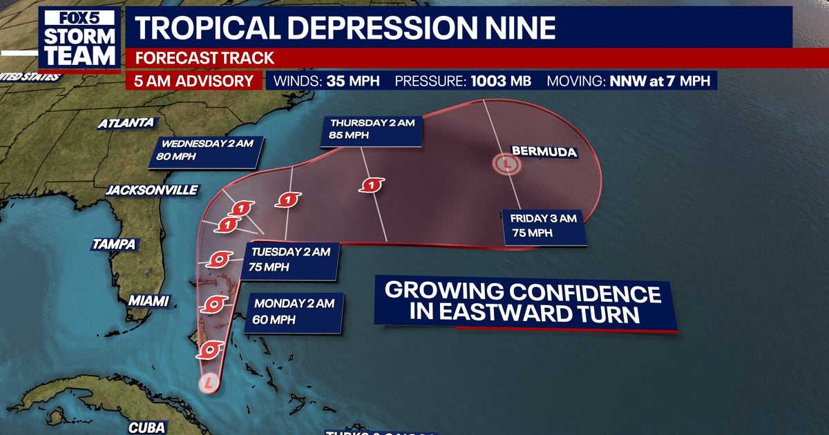 Imelda officially forms in Atlantic; Rain and surge possible in Coastal ...
