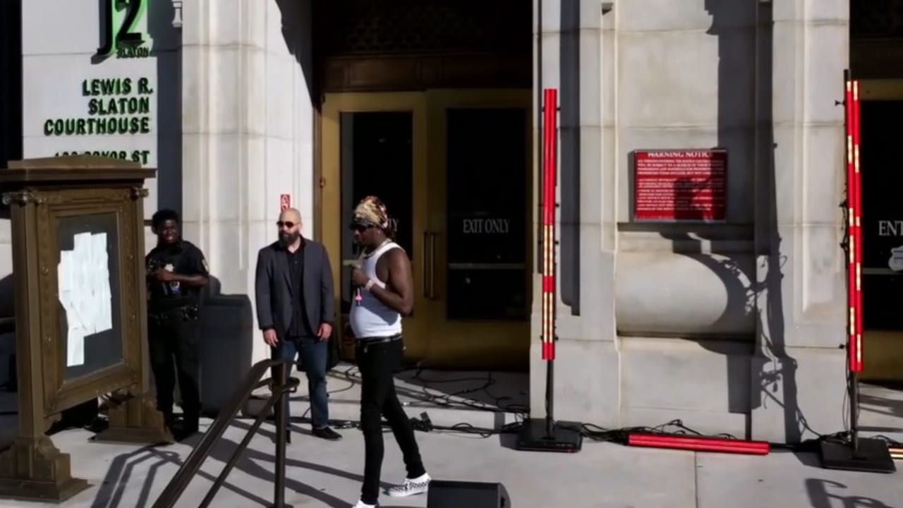 Young Thug Holds Surprise Courthouse Concert Amid Probation Questions