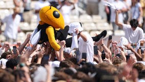 PHOTOS: Georgia Tech beats Clemson, fans storm field