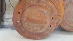 Man arrested for stealing dozens of manhole covers