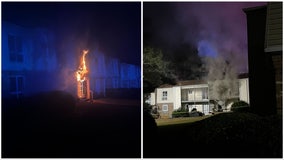 Residents escape apartment complex fire in Carroll County