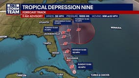 Future Hurricane Imelda forms; Georgia could see impacts