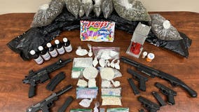 Guns, marijuana, other drugs seized during massive DeKalb County bust; 5 arrested