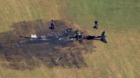 Helicopter crash reported in Walton County, 2 people on board