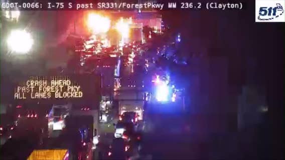 Clayton County deputy injured attempting to apprehend driver along I-75