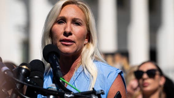 Rep. Marjorie Taylor Greene rejects continuing resolution, citing Biden policy concerns