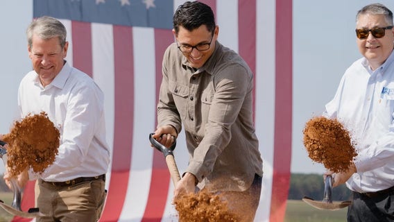 Rivian breaks ground on Georgia factory