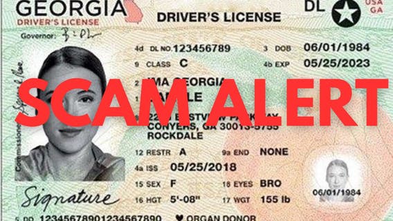 Georgia Dept. of Driver Services warns about scam texts