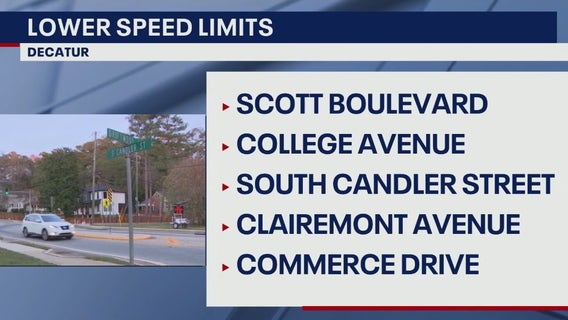 Decatur votes to lower speed limits on major roads