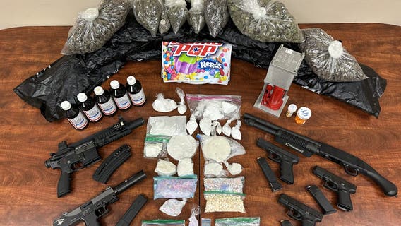Guns, marijuana, other drugs seized during massive DeKalb County bust; 5 arrested