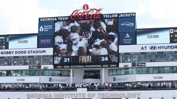 Georgia Tech upsets 12th-ranked Clemson with last-second field goal