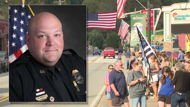 Captain Brantley Worley receives warm welcome home after surviving gunshot to face