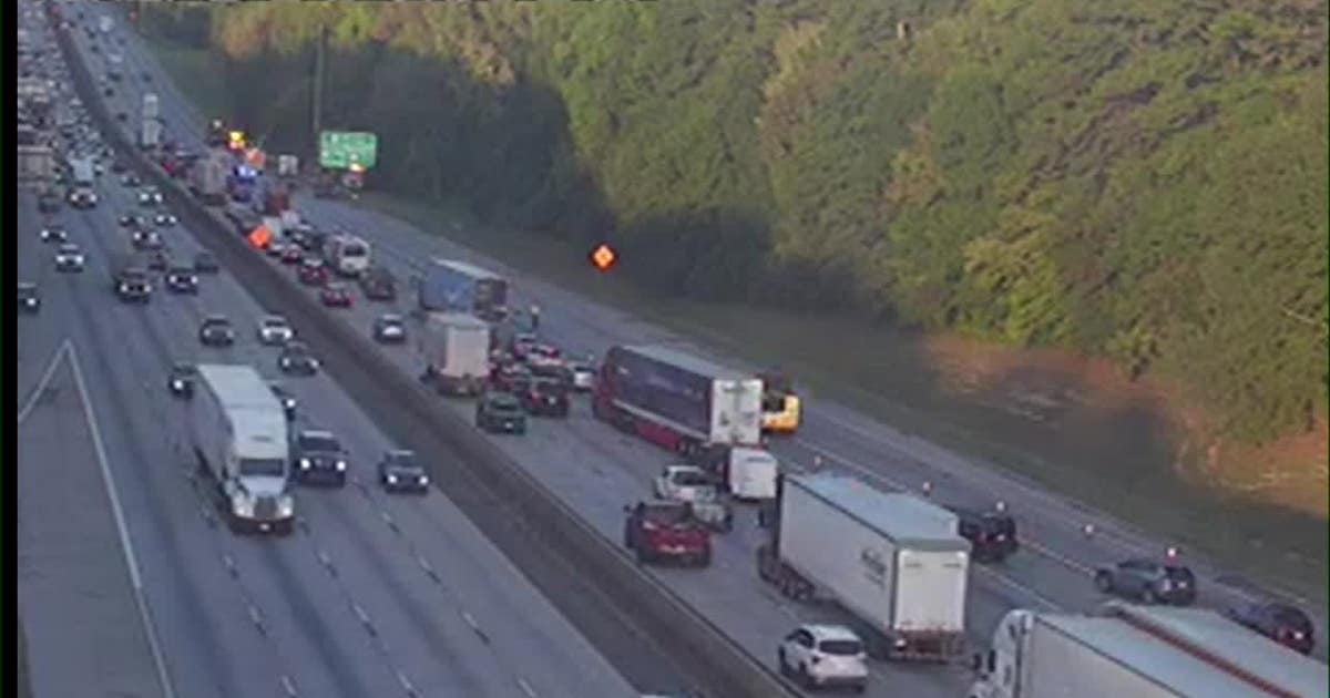 Woman killed after fiery 18-wheeler crash on I-85 in South Fulton | FOX ...