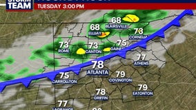 Tuesday weather: Calm, cool start in metro Atlanta, weak cold front moving in