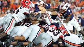 Georgia rallies past Auburn for ninth straight win in rivalry