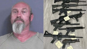 Gordon County man arrested after woman shot; meth and 60 guns seized